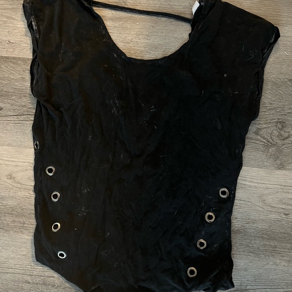 Fast and furious open back too black size small - Picture 3 of 5